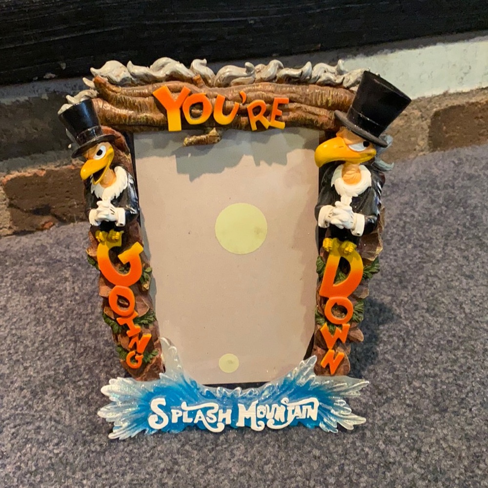 Disney Splash Mountain Picture Photo Frame Holder